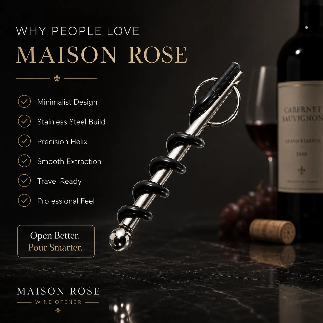 SommSleek – Wine Opener