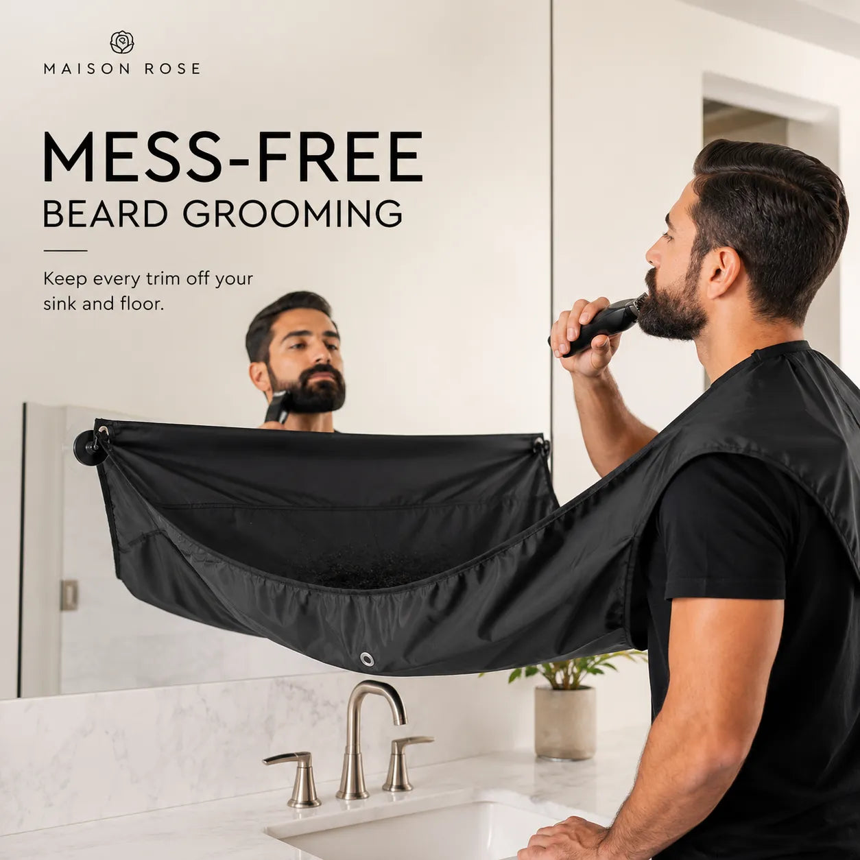 TrimShield – Beard Grooming Apron