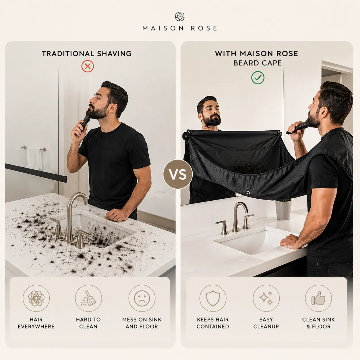 TrimShield – Beard Grooming Apron