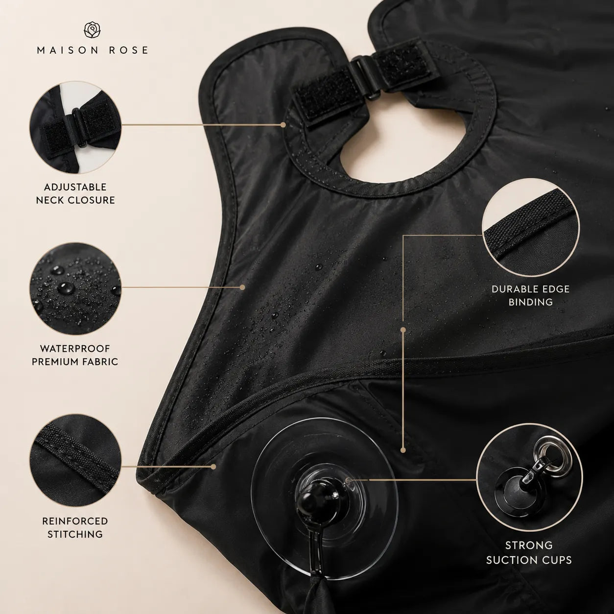 TrimShield – Beard Grooming Apron
