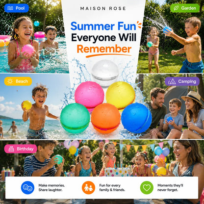 SplashSnap – Reusable Magnetic Water Balloons