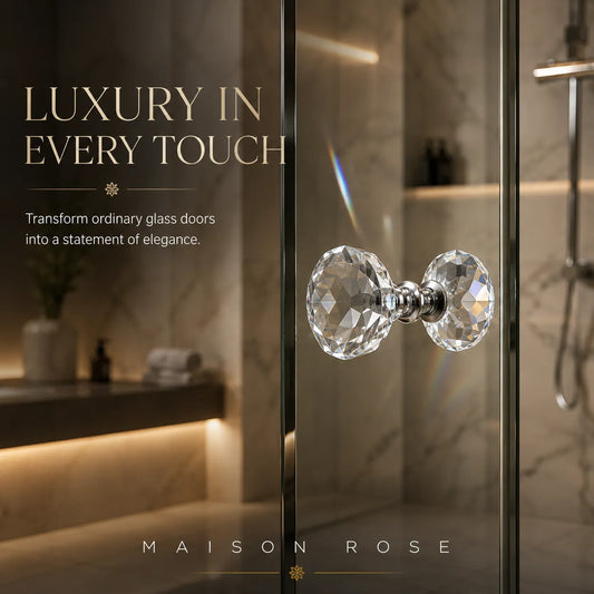 Lumina Crystal – Glass Cabinet Knobs