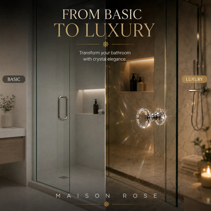 Lumina Crystal – Glass Cabinet Knobs