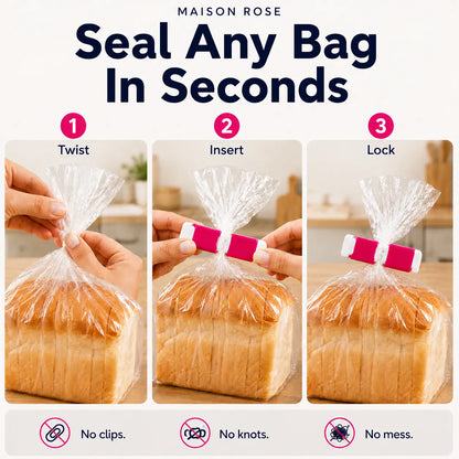 SnapSeal – Bag Sealing Clips