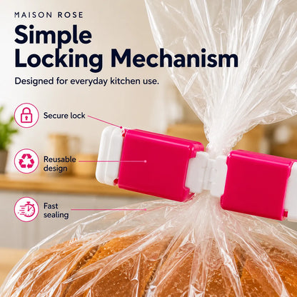 SnapSeal – Bag Sealing Clips