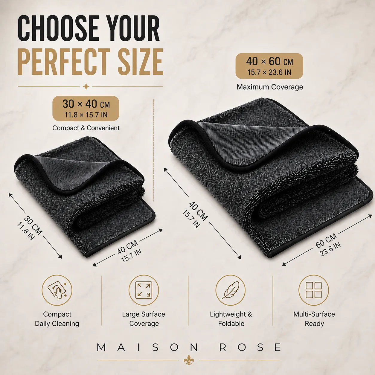 GlassGleam – Drying Towel