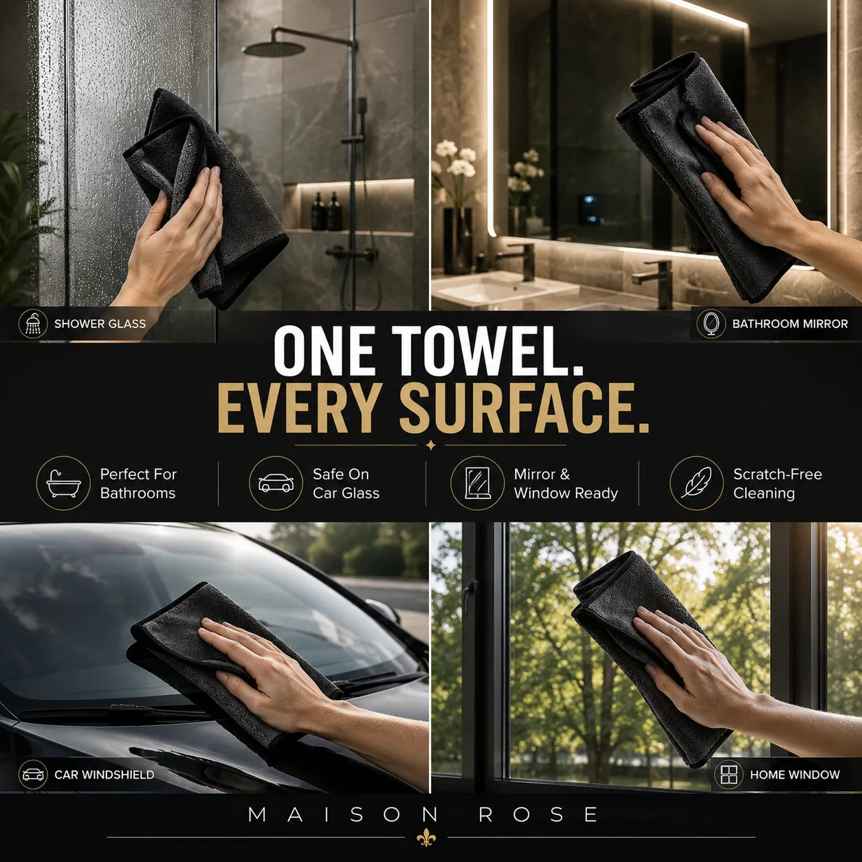 GlassGleam – Drying Towel