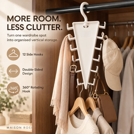 ClosetCascade – Space-Saving Multi-Hanger