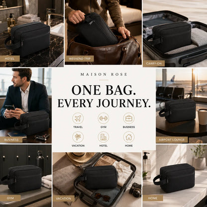 The Stealth Dopp Kit – Premium Waterproof Organizer