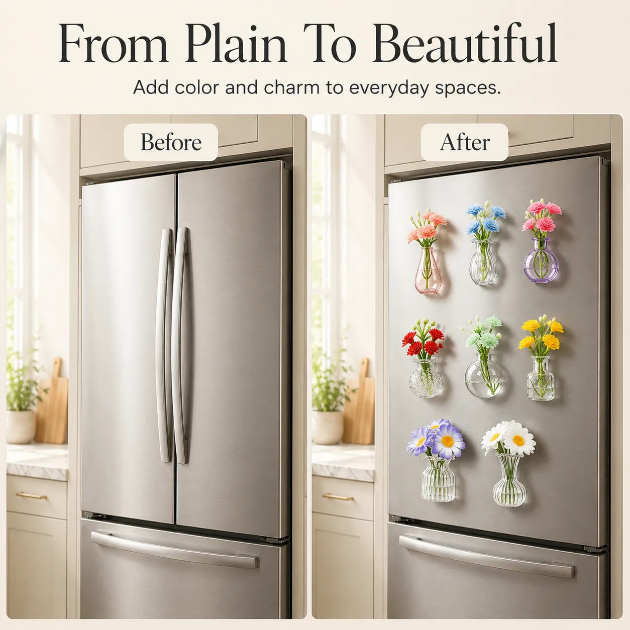 Bloomora Magnetic Mini Fridge Vase