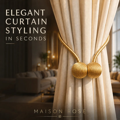 Magnetic Curtain Tiebacks