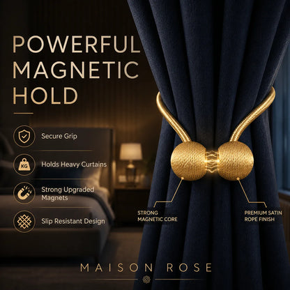 Magnetic Curtain Tiebacks