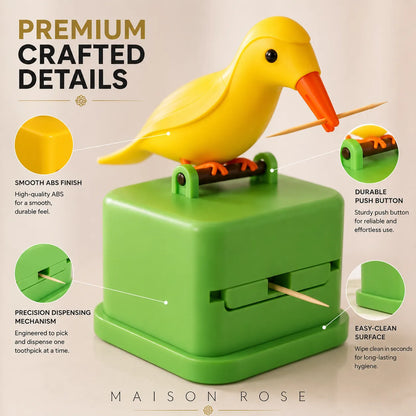 Woody Pick – Automatic Toothpick Dispenser