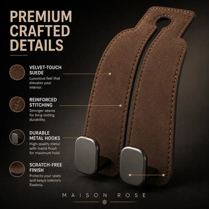 Velvet Hook – Car Seat Organizer Hooks