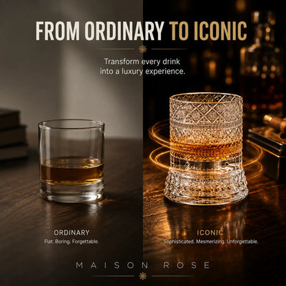 Orbit Crystal – Rotating Crystal Glassware