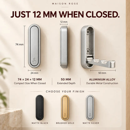 HideHook – Foldable Wall-Mounted Coat Hook