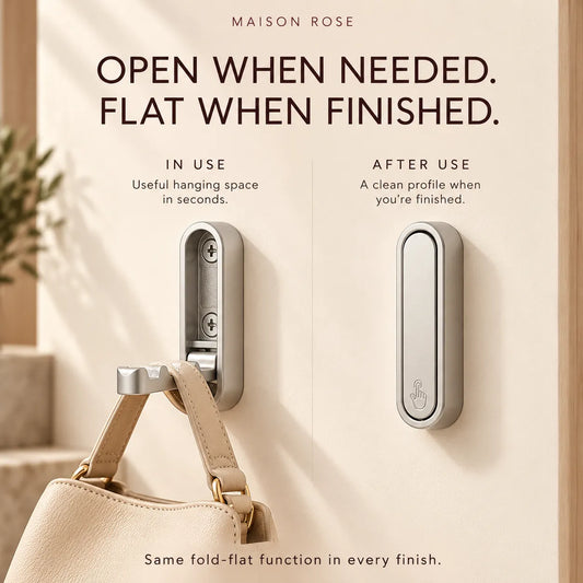 HideHook – Foldable Wall-Mounted Coat Hook