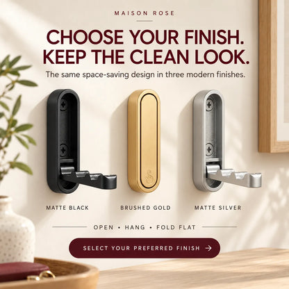 HideHook – Foldable Wall-Mounted Coat Hook