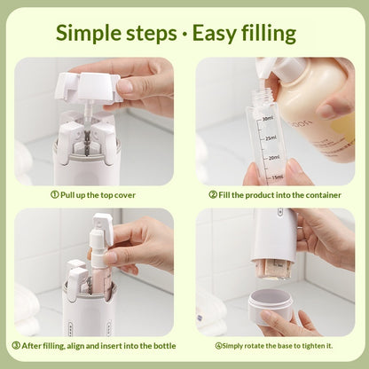 QuadroGo 4-in-1 Smart Travel Dispenser