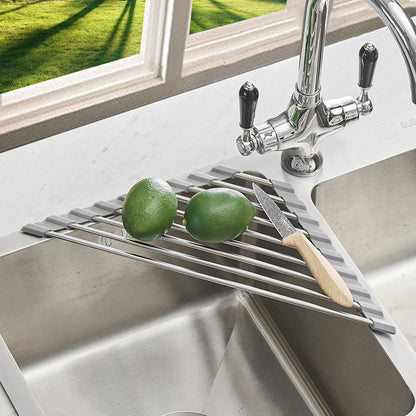 CornerDry - Space-Saving Foldable Dish Drainer