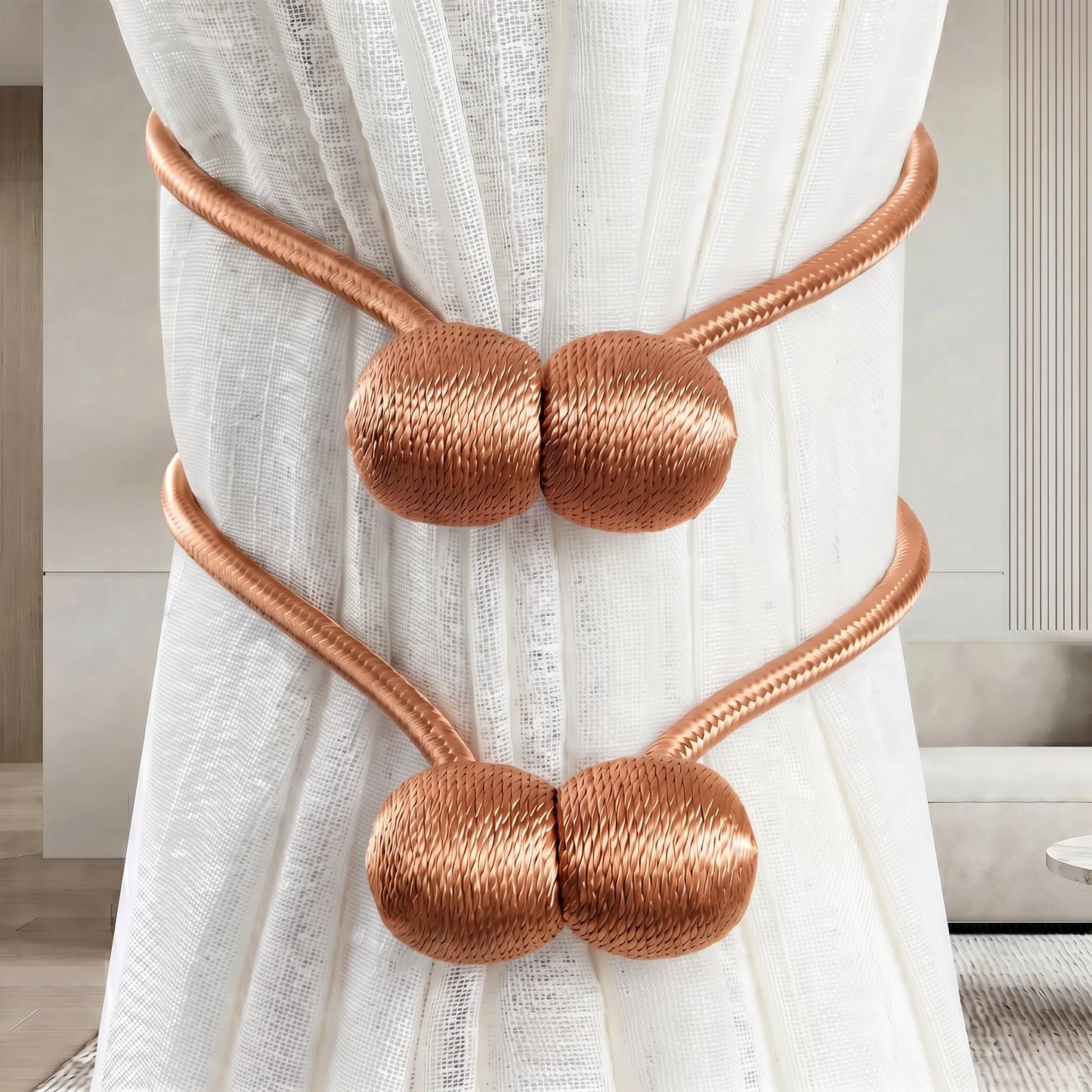 Magnetic Curtain Tiebacks