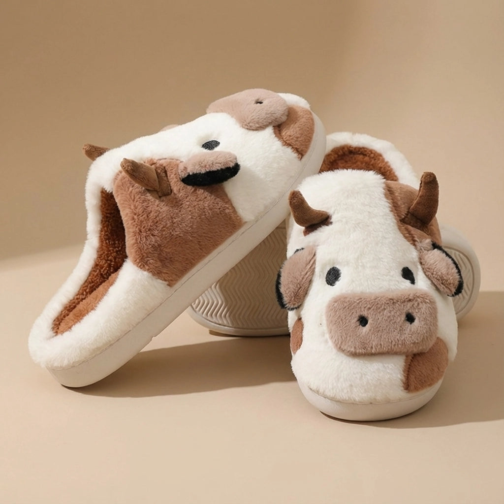 FluffyMoo Home Slippers