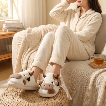 FluffyMoo Home Slippers