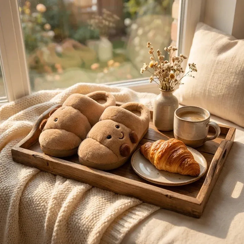 Croissant Slippers