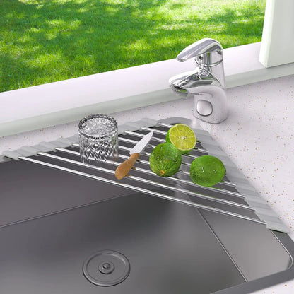CornerDry - Space-Saving Foldable Dish Drainer