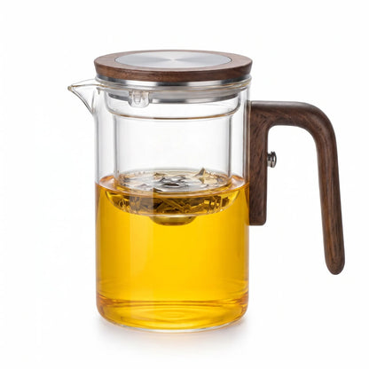 ZenFlow Glass Teapot