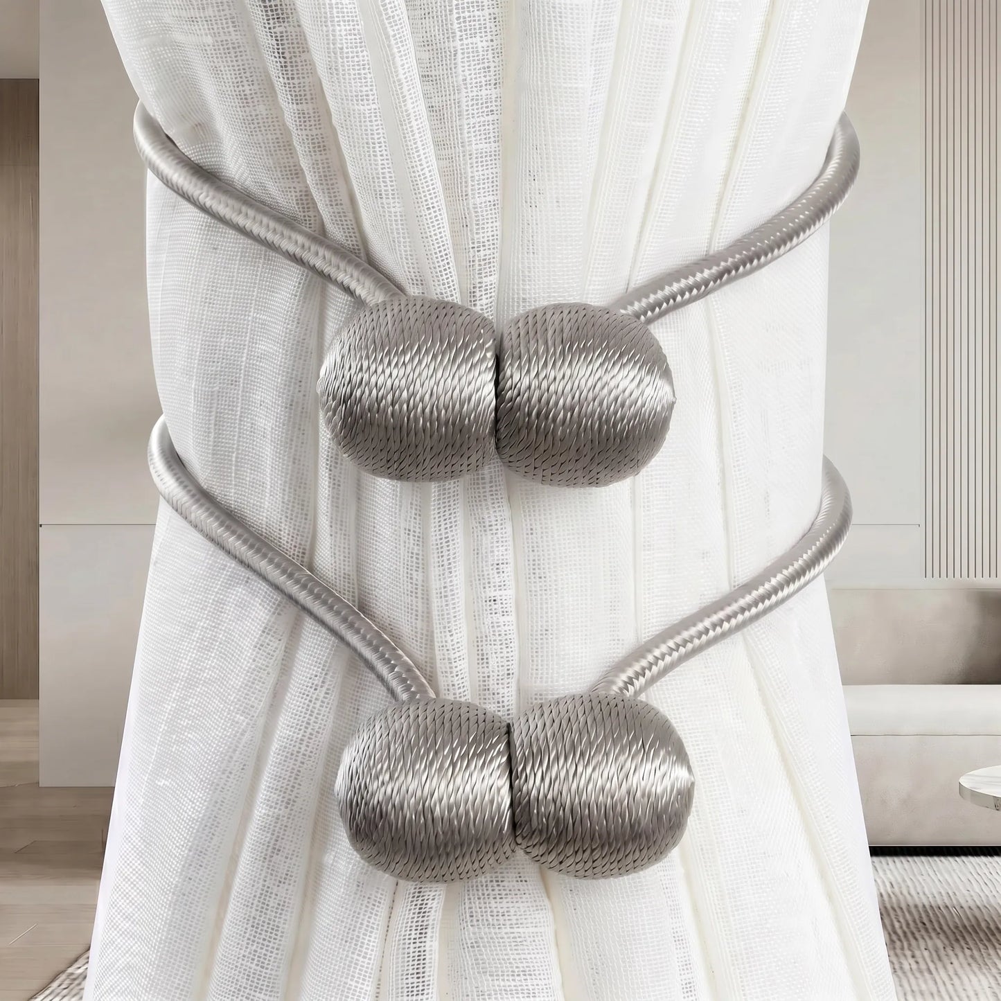 Magnetic Curtain Tiebacks
