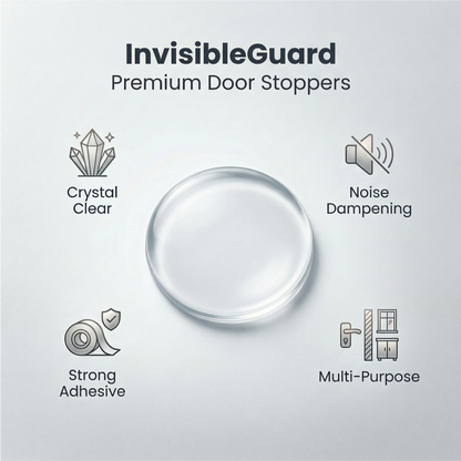 InvisibleGuard Door Stoppers