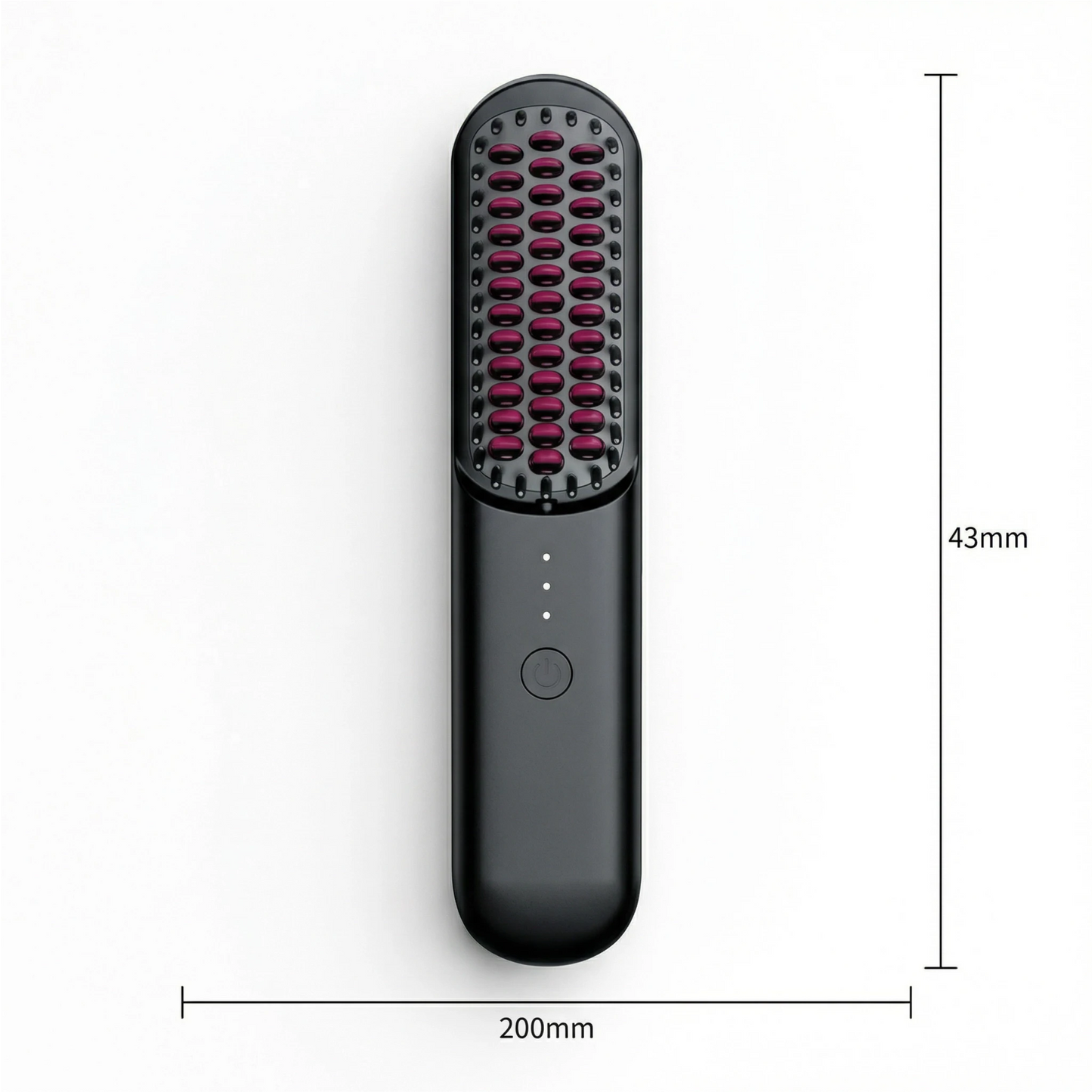 SilkGlide - Wireless Hair Straightener Brush