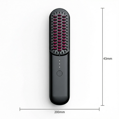 SilkGlide - Wireless Hair Straightener Brush