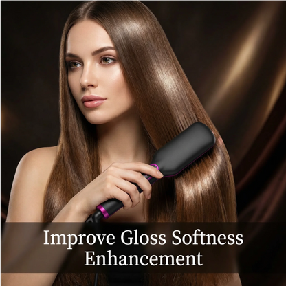 SilkGlide - Wireless Hair Straightener Brush