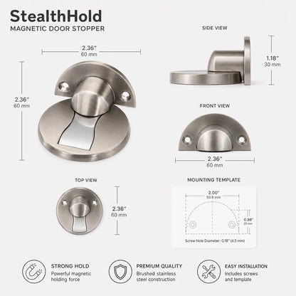 StealthHold - Magnetic Door Stopper