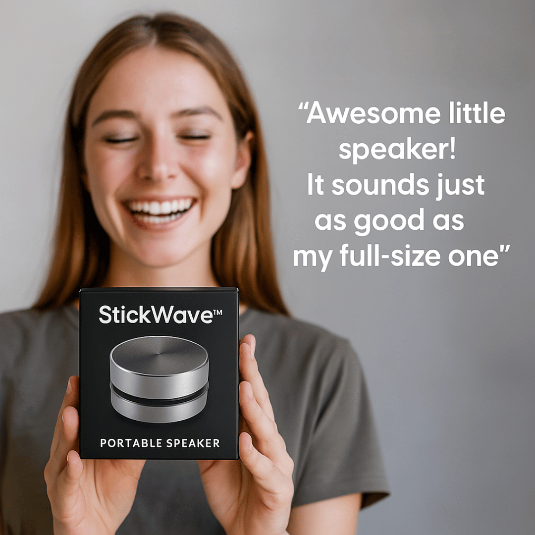 StickWave™ - Portable Bluetooth Speaker