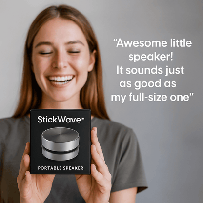 StickWave™ - Portable Bluetooth Speaker