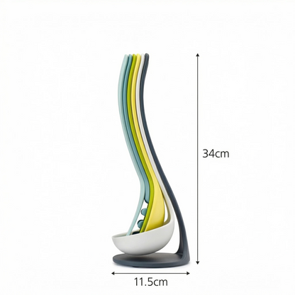 MaisonSil – Heat-Resistant Magnetic Non-Stick Kitchen Set (5pcs)