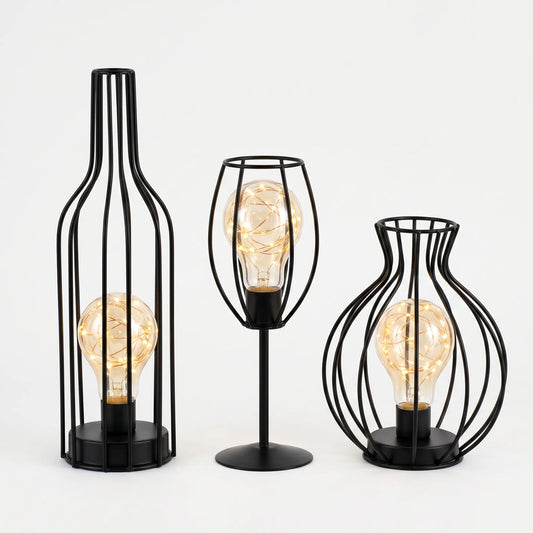 Radiant Glow Decanter Lamp