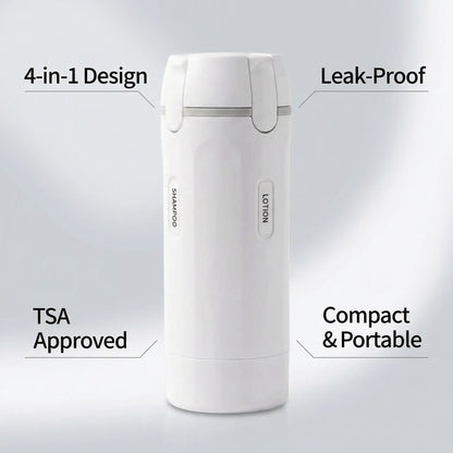 QuadroGo 4-in-1 Smart Travel Dispenser