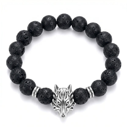 Lupus Lava Bead Bracelet