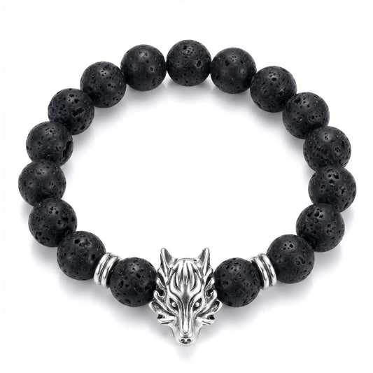 Lupus Lava Bead Bracelet
