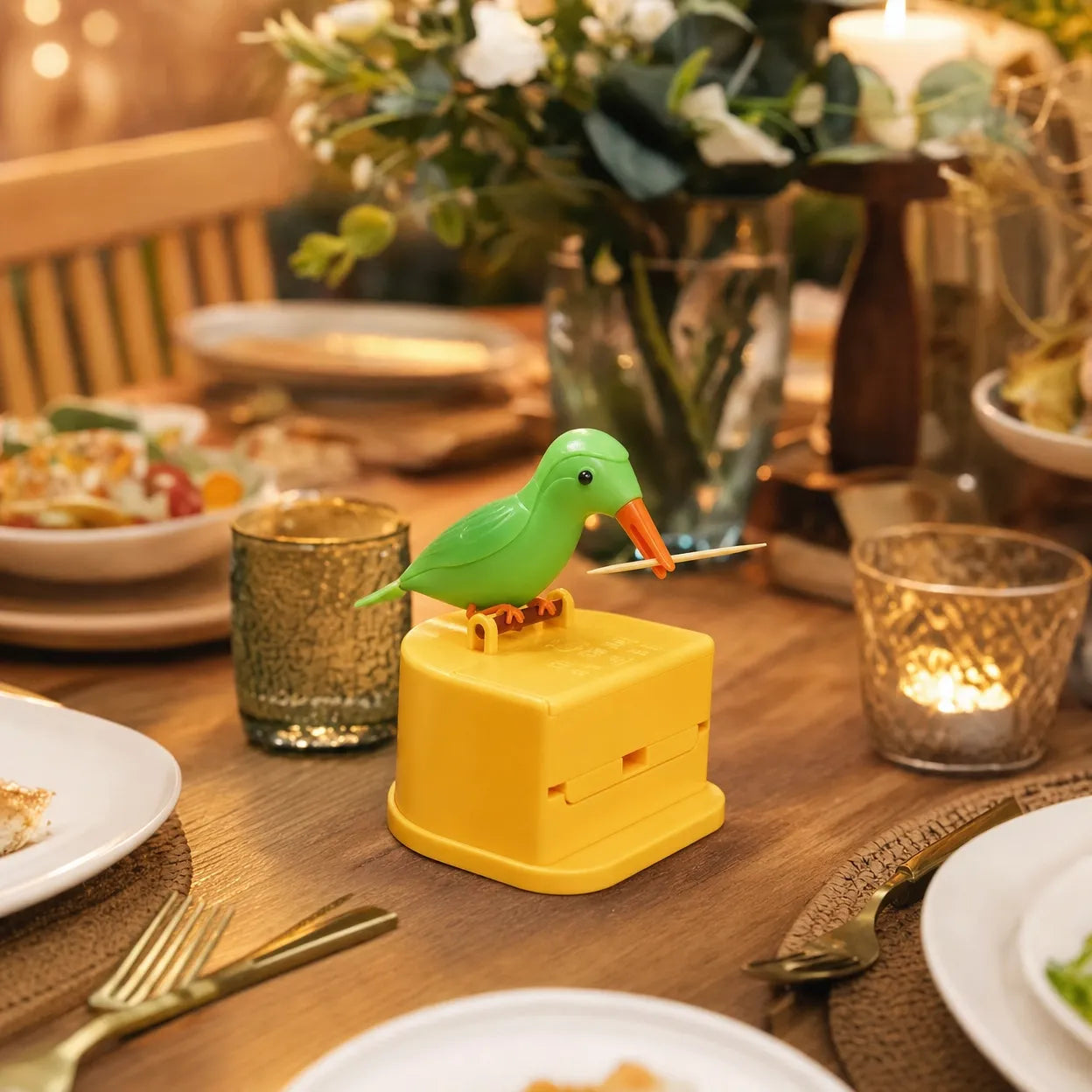 Woody Pick – Automatic Toothpick Dispenser
